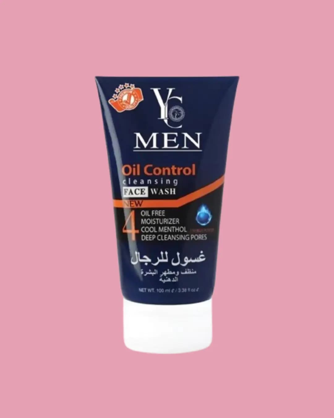 YC Men Oil Control Cleansing Face Wash - 100ml